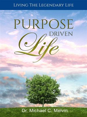 cover image of Purpose Driven Life